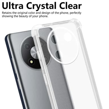 ZTE Blade A73 5G Cover TPU Etui (Gennemsigtig)