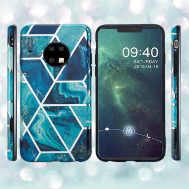 Huawei MATE 30 Pungetui Cover Case (Blå)