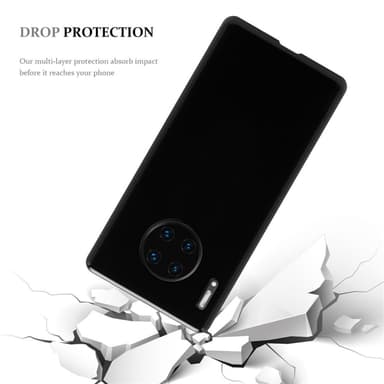 Huawei MATE 30 PRO Cover TPU Etui (Sort)