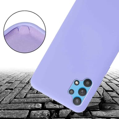 Samsung Galaxy A32 5G Etui Cover Kæde (Lilla)