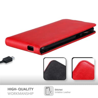 HTC Desire 820 Pungetui Flip Cover (Rød)