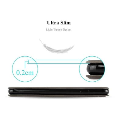Pungetui Samsung Galaxy J1 2015 Cover Case (Brun)