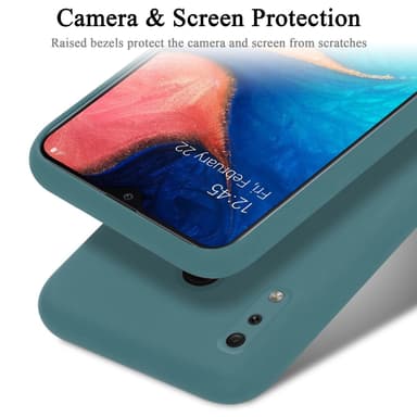 Samsung Galaxy A20 / A30 / M10s Cover Etui Case (Grøn)