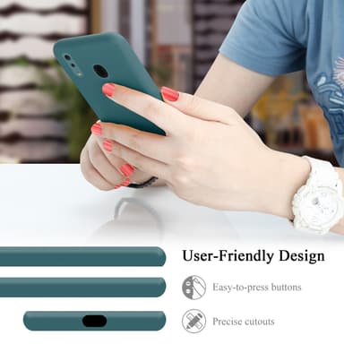 Samsung Galaxy A20 / A30 / M10s Cover Etui Case (Grøn)