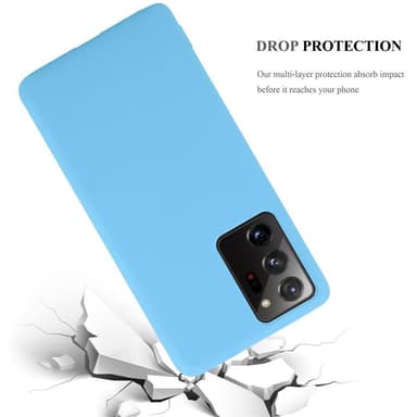 Cover Samsung Galaxy NOTE 20 PLUS Etui Case (Blå)