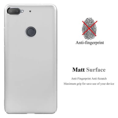HTC Desire 12 PLUS Cover Etui Case (Sølv)