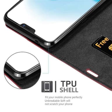 Vivo X21 Cover Etui Case (Rød)