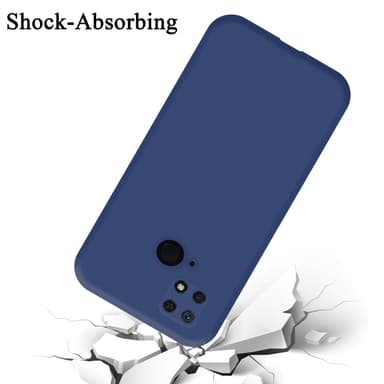 Xiaomi RedMi 10C / POCO C40 Cover Etui Case (Blå)