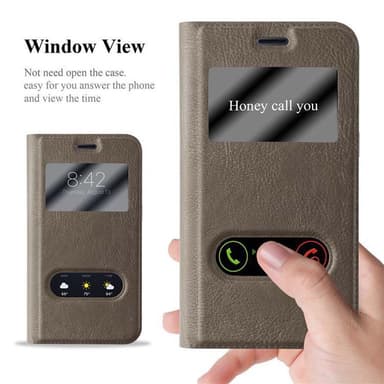 Pungetui Samsung Galaxy J1 2015 Cover Case (Brun)
