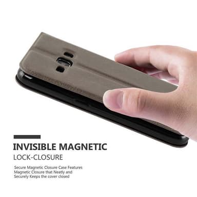 Pungetui Samsung Galaxy J1 2015 Cover Case (Brun)