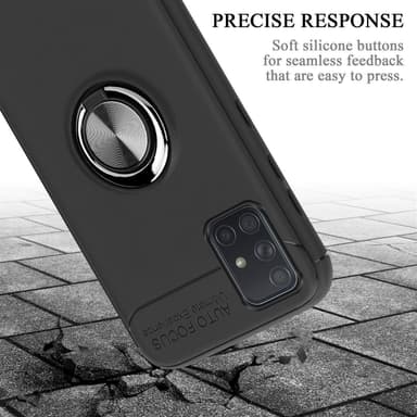 Cover Samsung Galaxy A71 5G Etui Case (Sort)