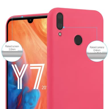 Cover Huawei Y7 2019 / Y7 PRIME 2019 Etui Case (Rød)