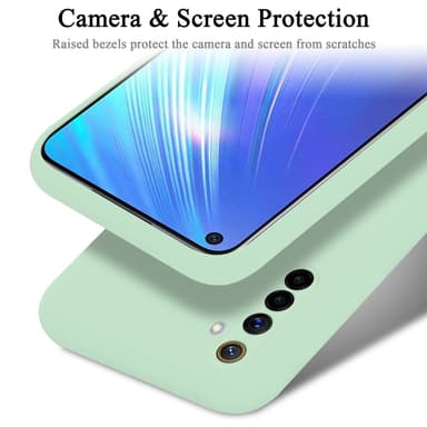 Realme 6 4G / 6s Cover Etui Case (Grøn)