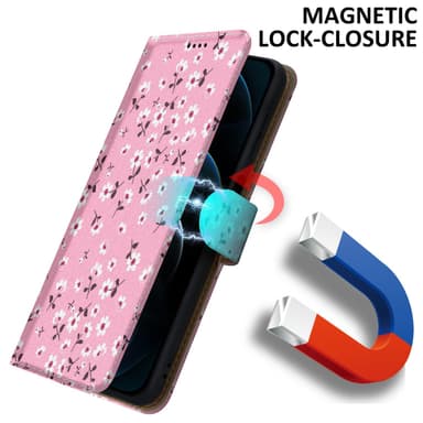 iPhone 13 PRO MAX Pungetui Cover Case (Lyserød)
