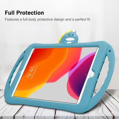 iPad AIR 4 (10.9 tomme) Pungetui Cover Børn (Blå)
