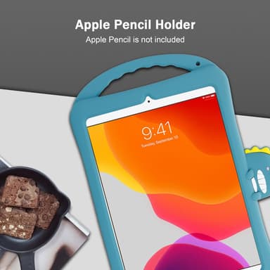 iPad AIR 4 (10.9 tomme) Pungetui Cover Børn (Blå)