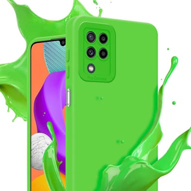 Samsung Galaxy M22 / M32 4G Cover Etui Case (Grøn)