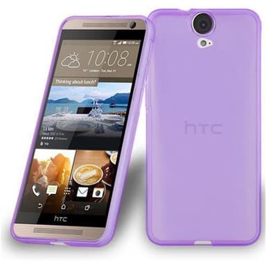 HTC ONE E9 Cover TPU Etui (Lilla)