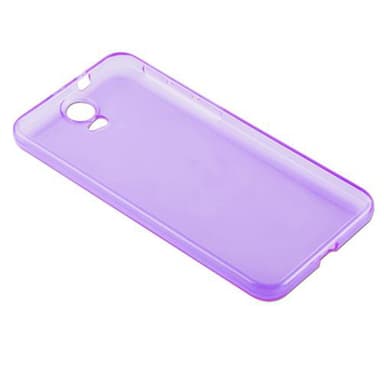 HTC ONE E9 Cover TPU Etui (Lilla)