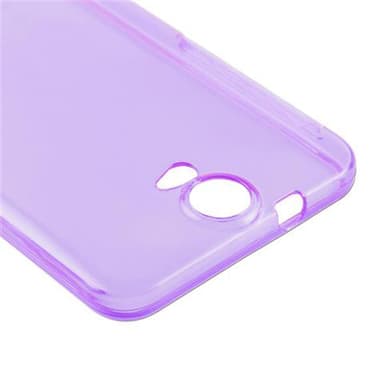 HTC ONE E9 Cover TPU Etui (Lilla)
