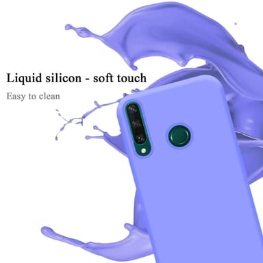 Huawei Y6P Cover Etui Case (Lilla)