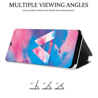 Samsung Galaxy M30 / A40s Pungetui Cover Case (Sølv)