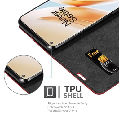 OnePlus 8 PRO Cover Etui Case (Rød)