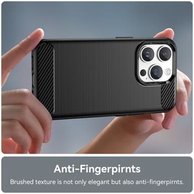 iPhone 14 PRO Cover TPU Etui (Sort)