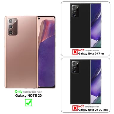 Samsung Galaxy NOTE 20 Pungetui Flip Cover (Rød)