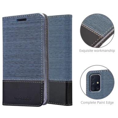 Samsung Galaxy M31s Pungetui Cover Case (Blå)