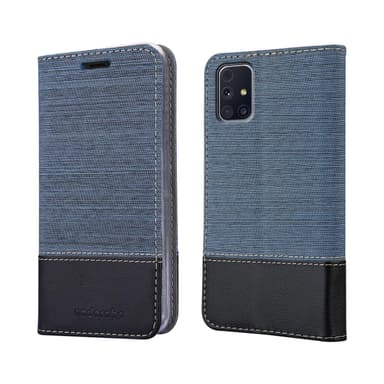 Samsung Galaxy M31s Pungetui Cover Case (Blå)