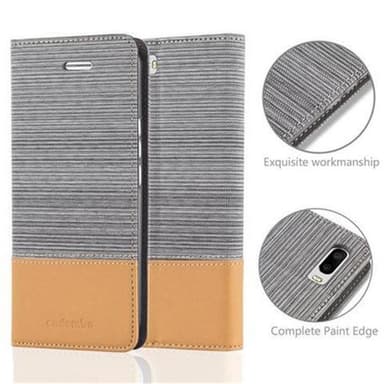 Honor 6 PLUS Pungetui Cover Case (Grå)