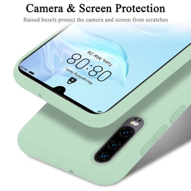 Huawei P30 Cover Etui Case (Grøn)
