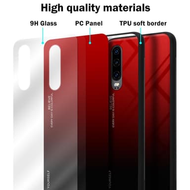 Cover Huawei P30 Etui Case (Sort)