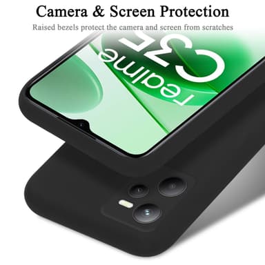 Realme C35 / Narzo 50A PRIME Cover Etui Case (Sort)