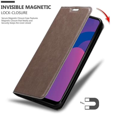 Honor PLAY 9A Cover Etui Case (Brun)