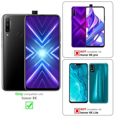 Cover Honor 9X Etui Case (Rød)