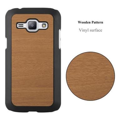 Samsung Galaxy J1 2015 Etui Case Cover (Brun)