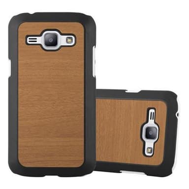 Samsung Galaxy J1 2015 Etui Case Cover (Brun)
