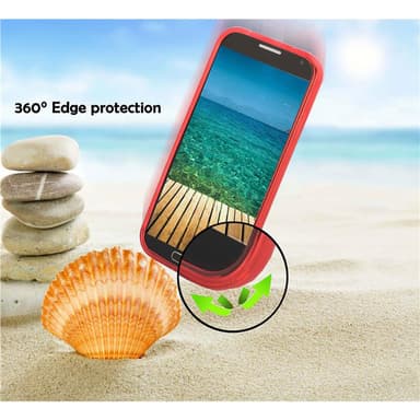 Huawei G8 MINI / Enjoy 5S Etui Case Cover (Rød)