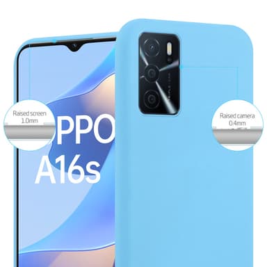 Cover Oppo A16s / A54s Etui Case (Blå)