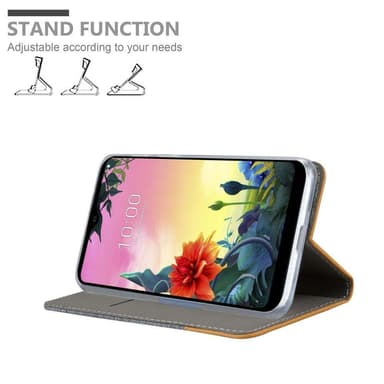 LG K50S Pungetui Cover Case (Grå)
