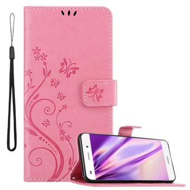 Huawei P8 LITE 2015 Pungetui Cover Case (Lyserød)