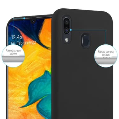 Cover Samsung Galaxy A20 / A30 / M10s Etui Case (Sort)