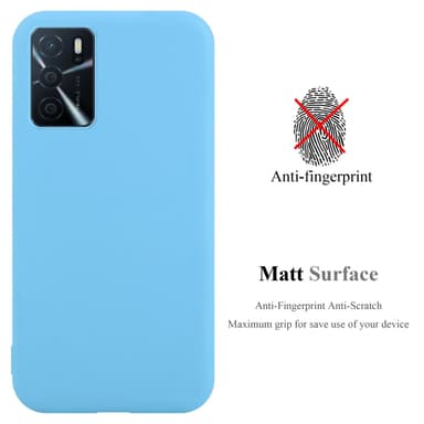 Cover Oppo A16s / A54s Etui Case (Blå)