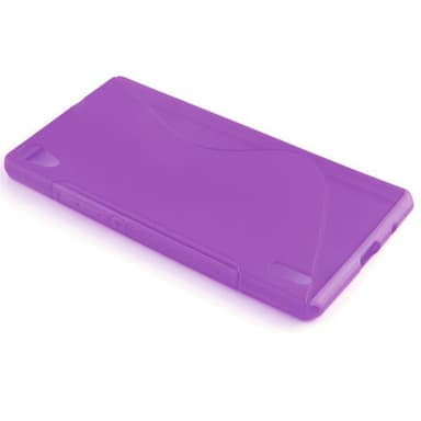 Huawei ASCEND P7 Etui Case Cover (Lilla)