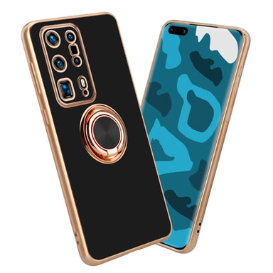 Custodia Magnetica In Metallo Per Huawei P40 Pro+ | Cover Bumper Con Vetro Temperato, Protezione 360°