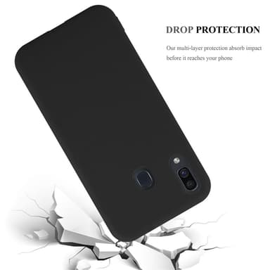 Cover Samsung Galaxy A20 / A30 / M10s Etui Case (Sort)