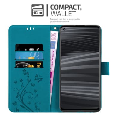 Realme GT 2 / GT Neo 2 Pungetui Cover Case (Blå)