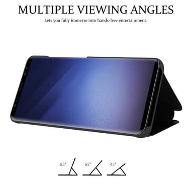 Samsung Galaxy S9 Pungetui Cover Case (Sort)